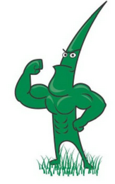 MIGHTY GREEN LAWN CARE logo