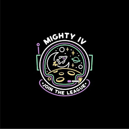 MIGHTY IV · JOIN THE LEAGUE · logo