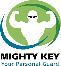 MIGHTY KEY YOUR PERSONAL GUARD logo