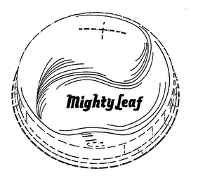 MIGHTY LEAF logo