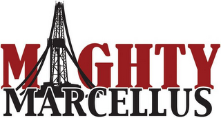 MIGHTY MARCELLUS logo