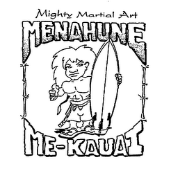 MIGHTY MARTIAL ART MENAHUNE ME-KAUAI logo