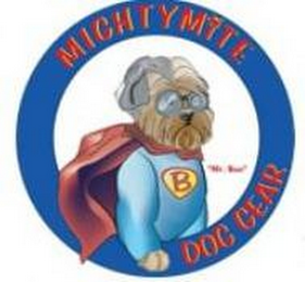 MIGHTY MITE DOG GEAR MR. BUN B logo