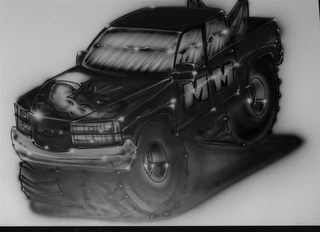 MIGHTY MURPHY THE RED MONSTER TRUCK logo
