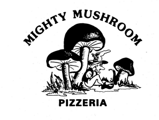 MIGHTY MUSHROOM PIZZERIA logo