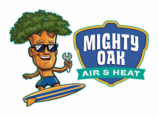 MIGHTY OAK AIR & HEAT logo