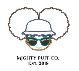MIGHTY PUFF CO. EST. 2018 logo