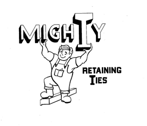 MIGHTY RETAINING TIES logo
