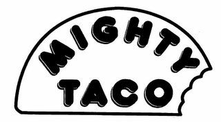 MIGHTY TACO logo