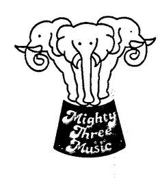MIGHTY THREE MUSIC logo