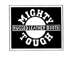 MIGHTY TOUGH RUGGED LEATHER BOOTS logo