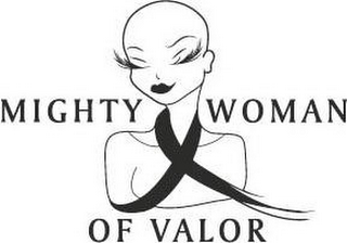 MIGHTY WOMAN OF VALOR logo