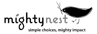 MIGHTYNEST SIMPLE CHOICES, MIGHTY IMPACT logo
