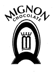 MIGNON CHOCOLATE M logo