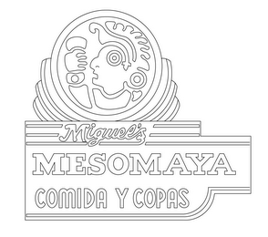 MIGUEL'S MESOMAYA COMIDA Y COPAS logo