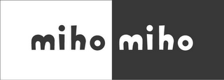 MIHO MIHO logo