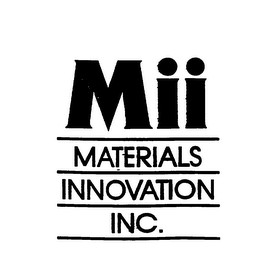 MII MATERIALS INNOVATION INC. logo