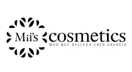 MII'S COSMETICS MAS QUE BELLEZA ERES ESENCIA logo
