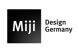MIJI DESIGN GERMANY logo