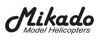 MIKADO MODEL HELICOPTERS logo