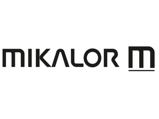 MIKALOR M logo