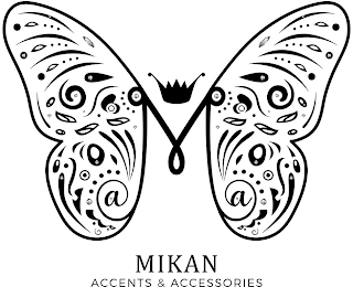 MIKAN ACCENTS & ACCESSORIES, AMA logo