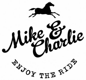 MIKE & CHARLIE ENJOY THE RIDE logo
