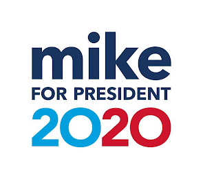 MIKE FOR PRESIDENT 2020 logo
