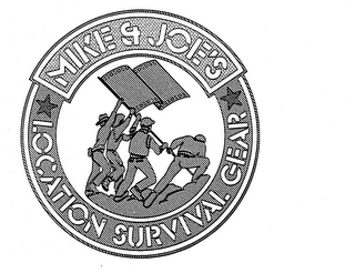 MIKE & JOE'S LOCATION SURVIVAL GEAR logo
