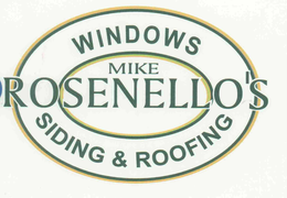 MIKE ROSENELLO'S WINDOWS SIDING & ROOFING logo
