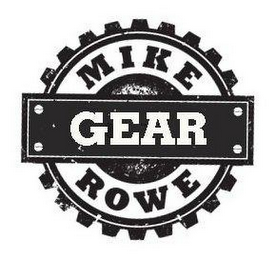 MIKE ROWE GEAR logo