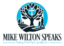 MIKE WILTON SPEAKS HELPING DADS RAISE GODLY SON'S logo