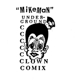 "MIKEMAN" UNDERGROUND CLOWN COMIX logo
