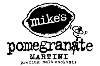 MIKE'S POMEGRANATE MARTINI PREMIUM MALT COCKTAIL logo