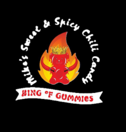 MIKE'S SWEET & SPICY CHILI CANDY KING OF GUMMIES logo