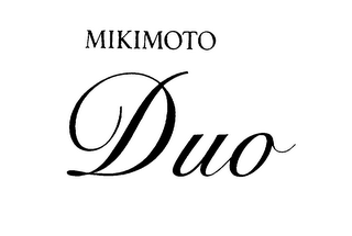 MIKIMOTO DUO logo