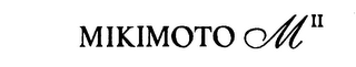 MIKIMOTO M II logo