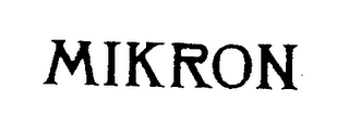 MIKRON logo