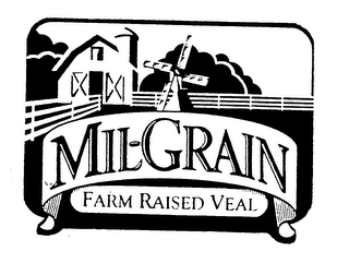 MIL-GRAIN FARM RAISED VEAL logo