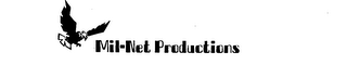 MIL-NET PRODUCTIONS logo