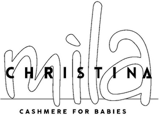 MILA CHRISTINA CASHMERE FOR BABIES logo
