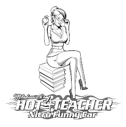 MILADINOVICH'S HOT 4 TEACHER NITRO FUNNY CAR logo
