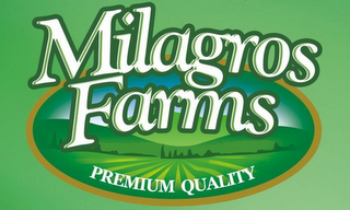 MILAGROS FARMS PREMIUM QUALITY logo
