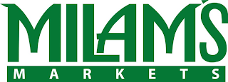 MILAM'S M A R K E T S logo