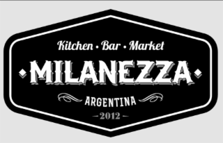 MILANEZZA KITCHEN • BAR • MARKET ARGENTINA 2012 logo
