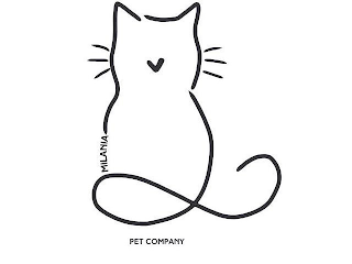 MILANIA PET COMPANY logo