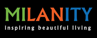 MILANITY INSPIRING BEAUTIFUL LIVING logo