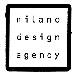 MILANO DESIGN AGENCY logo