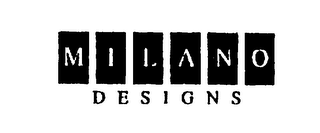 MILANO DESIGNS logo