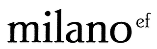 MILANO EF logo